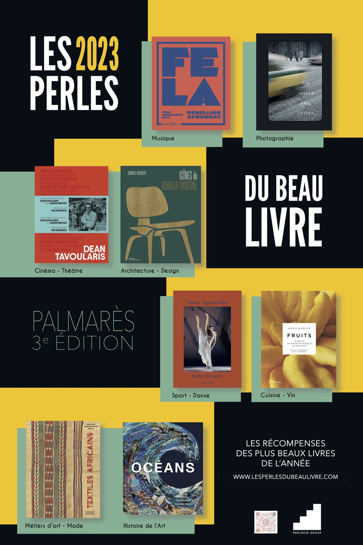 Les lauréats de la troisième édition du prix Les Perles du beau livre. (Les Perles du beau livre)