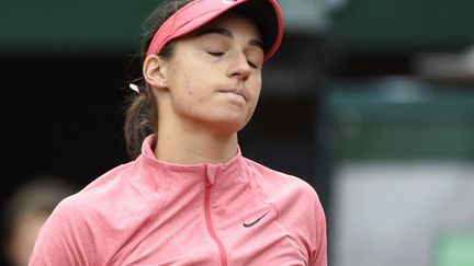 Caroline Garcia déçue (DOMINIQUE FAGET / AFP)