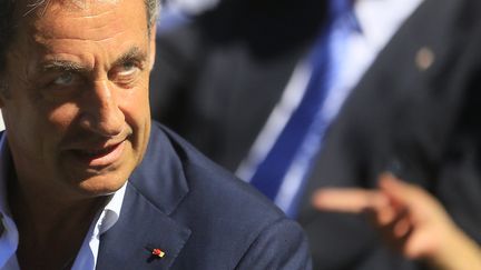 Nicolas Sarkozy, le 19 juillet 2015, &agrave; Nice (Alpes-Maritimes). (MAXPPP)