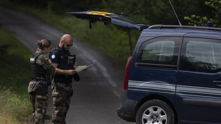 Excavations took place in the Vosges during the week of August 1, 2024. (THOMAS TOUSSAINT / MAXPPP)