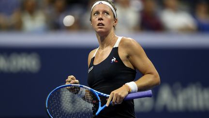 Pauline Parmentier lors de l'US Open 2018. (MATTHEW STOCKMAN / GETTY IMAGES NORTH AMERICA)