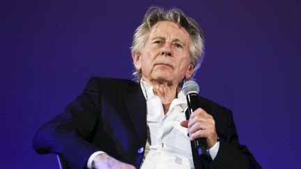 Roman Polanski lors de la projection de "D'après une histoire vraie" au festival Off Camera à Cracovie le 2 mai 2018 (BEATA ZAWRZEL / NURPHOTO)