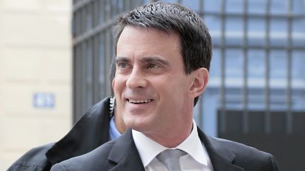 Manuel Valls, le 28 avril 2014.&nbsp; (JACQUES DEMARTHON / AFP)