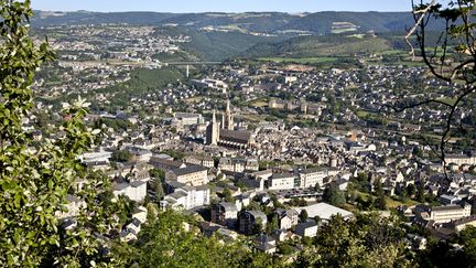 La ville de Mende (Lozère) accueille un nouveau quartier prioritaire de la politique de la ville, selon un décret paru le 30 décembre 2023 au Journal officiel. (PHILIPPE ROY / AFP)