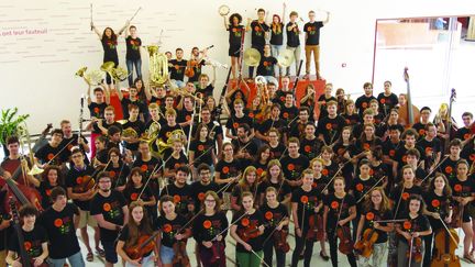 L'Orchestre français des jeunes (OFJ) en 2015.
 (Sylvain Pelly)