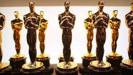 Les statuettes des Oscars, en 2017 à Hollywood (CHRISTOPHER POLK / GETTY IMAGES NORTH AMERICA)