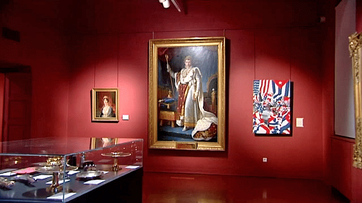 Portrait de Napoléon au musée Fesch d'Ajaccio
 (France 3 / Culturebox)