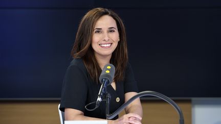 La journaliste Salhia Brakhlia. (CHRISTOPHE ABRAMOWITZ / RADIO FRANCE)