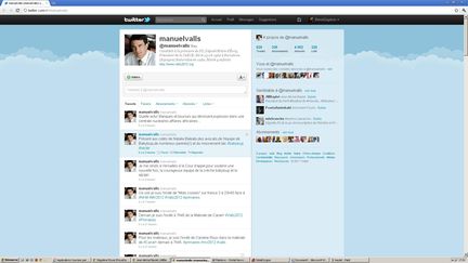 Manuel Valls : le plus actif (Twitter)