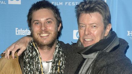 David Bowie et son fils Duncan Jones en 2009
 (Peter Kramer/AP/SIPA)