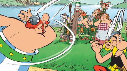 "Astérix chez les Pictes" 35e album du Gaulois, a dopé les ventes de BD
 (UDERZO, CONRAD)