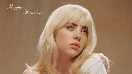 Pochette de l'album ("Happier Than Ever" de Billie Eilish)