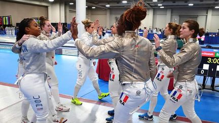 Décembre 2019. L'équipe de France affronte les Etats-Unis lors de la coupe du monde de Salt Lake City. (Augusto Bizzi)