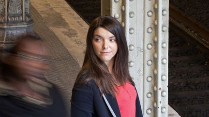 Anne-Louise Sautreuil a sillonné pendant un an, les cinq lignes du RER.
 (Jean-Marc Gourdon)