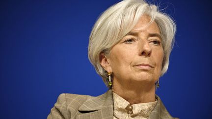 &nbsp; (Christine Lagarde, mise en examen mardi soir pour négligence dans l'enquête sur l'arbitrage dont a bénéficié Bernard Tapie en 2008, a exclu de démissionner de son poste au FMI © Maxppp)