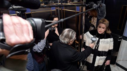 Catherine Deneuve à New-York le 6 mars dernier.
 (ANDREW H. WALKER / GETTY IMAGES NORTH AMERICA / AFP)