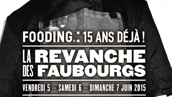 &nbsp; (Affiche des 15 ans du Fooding © Laurent Mariotte / Radio France)