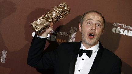 Arnaud Desplechin à la 41e cérémonie des César au Théâtre du Châtelet en février 2016. (KENZO TRIBOUILLARD / AFP)