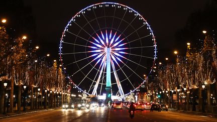 La place de la Concorde, à Paris, le 11 décembre 2017. (LUDOVIC MARIN / AFP)