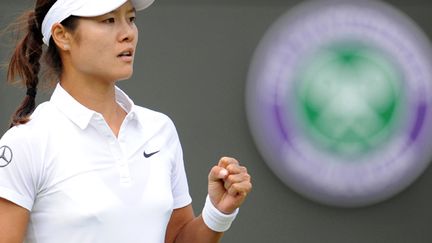 La joueuse chinoise Li Na lors du dernier Wimbledon (YUNUS KAYMAZ / ANADOLU AGENCY)