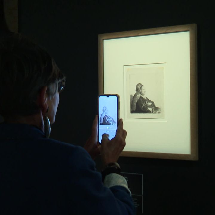 Une exposition qui remporte déjà les faveurs du public. (France 3 Pays de la Loire)