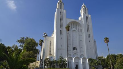 Cathédrale du Sacré-Cœur construite à Casablanca en 1930&nbsp;par l'architecte Paul Tournon. Cet ancien sanctuaire catholique accueille aujourd'hui expositions et manifestations culturelles. (DEGAS JEAN-PIERRE / HEMIS.FR)