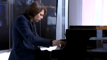 Le pianiste David Fray, invité du journal de 13 heures 
 (France 3/Culturebox)