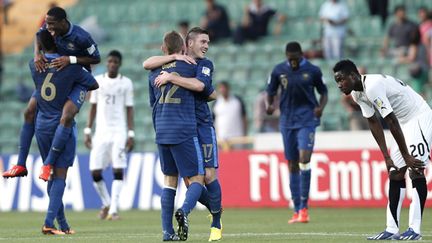 Les Bleuets en finale de la Coupe du monde 2013 (TOLGA BOZOGLU / MAXPPP)