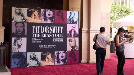 "The Eras Tour", version filmée de la tournée de Taylor Swift, est arrivé dans les salles de cinéma le mois dernier. (ALLISON DINNER / MAXPPP)