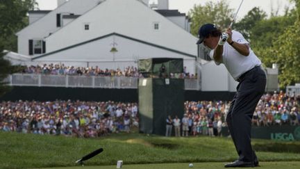 Phil Mickelson est bien placé pour remporté l'US Open