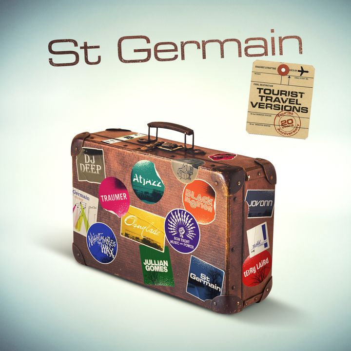 Le visuel de l'album de remixes "Tourist Travel Versions", célébrant les 20 ans de l'album "Tourist" de St Germain. (PARLOPHONE)