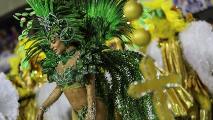 L'édition 2021 du carnaval de Rio a été annulée à cause du Covid-19. (illustration 25 février 2020). (ANTONIO LACERDA / EFE)