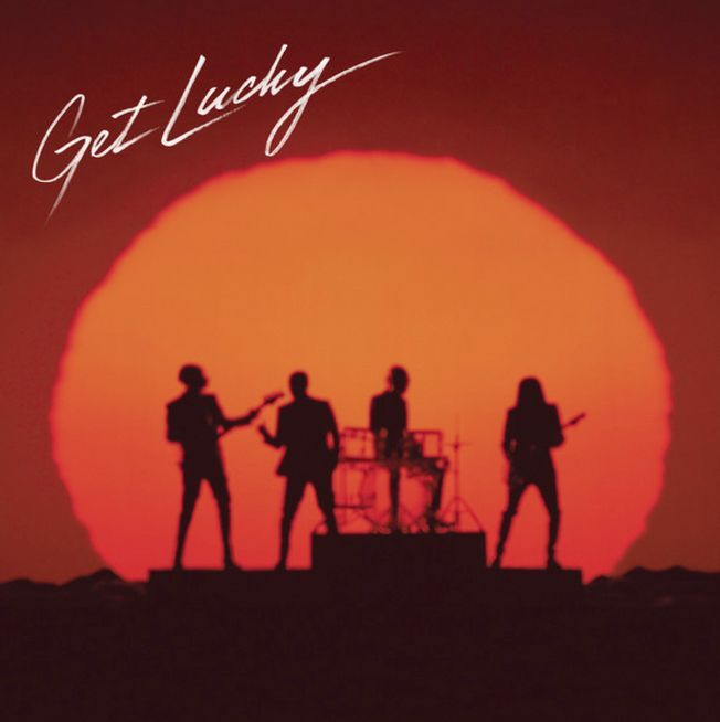 La pochette de "Get Lucky" de Daft Punk
 (Columbia)