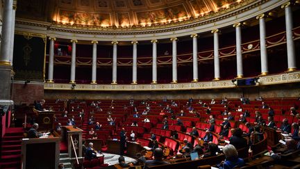 L'Assemblée nationale, le 26 mai 2020. (CHRISTOPHE ARCHAMBAULT / AFP)