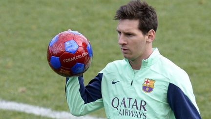 Le joueur du FC Barcelone, Lionel Messi