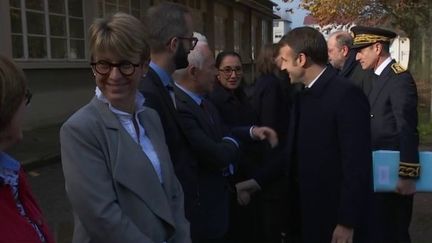 Politique : la visite à Dijon d'Emmanuel Macron parasitée par l'enquête sur le financement de ses campagnes présidentielles (FRANCE 3)