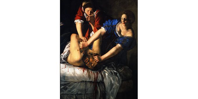 Artemisia Gentileschi, Judith et Holopherne, 1612, Naples, Museo Nazionale di Capodimonte
 (Fototeca Soprintendenza per il PSAE e per il Polo museale della città di Napoli)