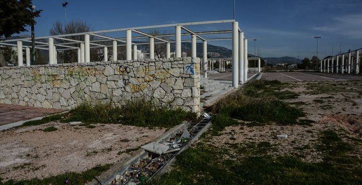 Le Village olympique des JO d'Athènes 2004, aujourd'hui à l'abandon