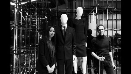 Les silhouettes réalisées par les étudiants d&#039;Esmod pour Hugo Boss
 (Dr)