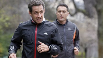 Nicolas Sarkozy, le 28 novembre 2012 &agrave; Paris. (KENZO TRIBOUILLARD / AFP)