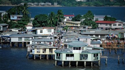 La ville de Port Moresby (Papouasie-Nouvelle-Guin&eacute;e), le 24 janvier 2008. (REINHARD DIRSCHERL / TIPS / PHOTONONSTOP)