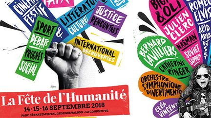 Partenariat fête de l'humanité 2018 (Radio France/ Fête de l'humanité)