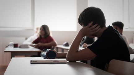 Des enfants atteints de troubles du neuro-développement, le 2 septembre 2022 à Bordeaux (Gironde).