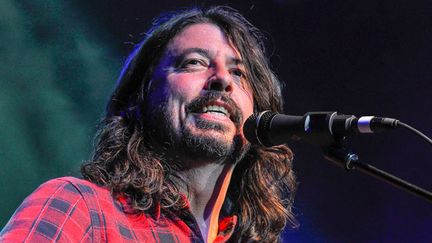 Dave Grohl des Foo Fighters le 15 mai 2017 au Fillmore de San Francisco pour le concert de charité Acoustic-4-A-Cure. 
 (Steve Jennings/WireImage/Getty Images)