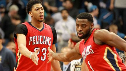 Les Pelicans joueront leur qualification pour les Playoffs contre San Antonio (ANDY KING/AP/SIPA / AP)