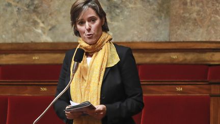 Cendra Motin, à l'Assemblée nationale, à Paris, le 28 juillet 2017. (JACQUES DEMARTHON / AFP)