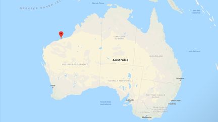 Un convoi minier qui avançait sans&nbsp;conducteur a été forcé à dérailler, le 5 novembre 2018, alors qu'il s'approchait de Port Hedland (Australie), sa ville de destination. (GOOGLE MAPS)