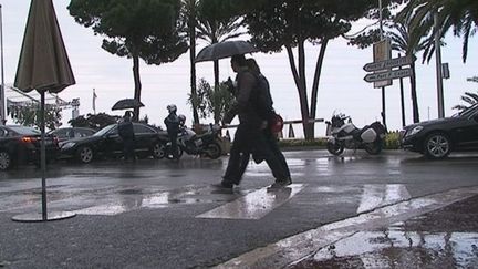 La Croisette sous la pluie - Dimanche 20 mai
 (web / France 3 Côte d&#039;Azur)