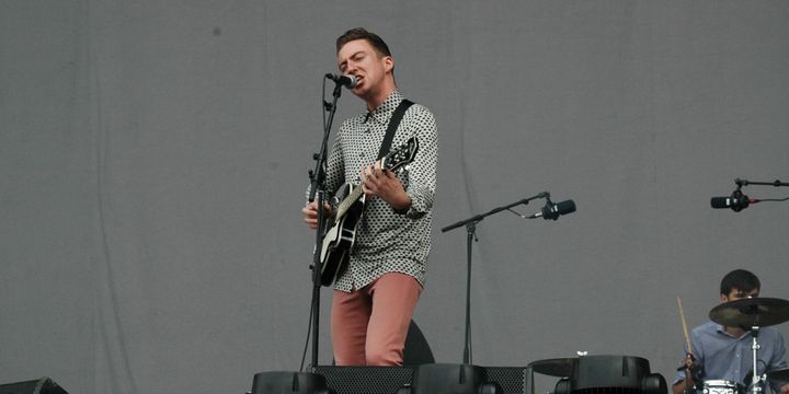 Eugene McGuiness à Rock en Seine
 (Clément Martel / Culturebox)