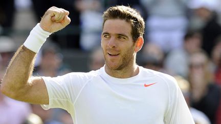 Le joueur argentin Juan Martin Del Potro